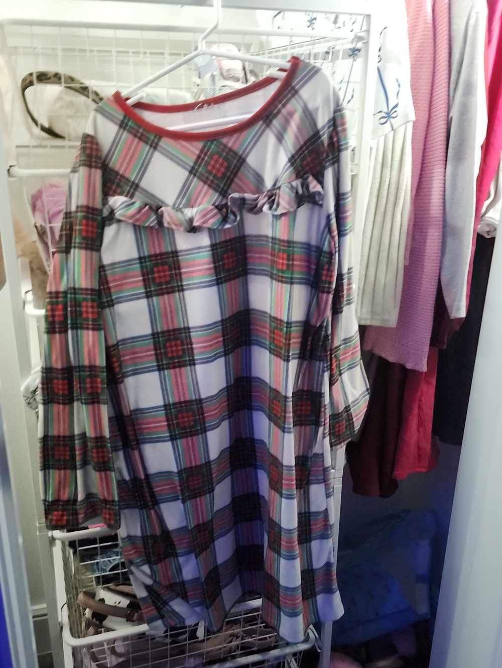 Christmas PJS DRESS - Picture 2 of 2
